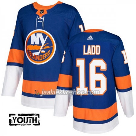 Lapsille NHL New York Islanders Pelipaita Andrew Ladd 16 Adidas 2017-2018 Sininen Authentic